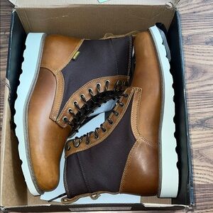 Stylish Brown and Black Men's Boots
